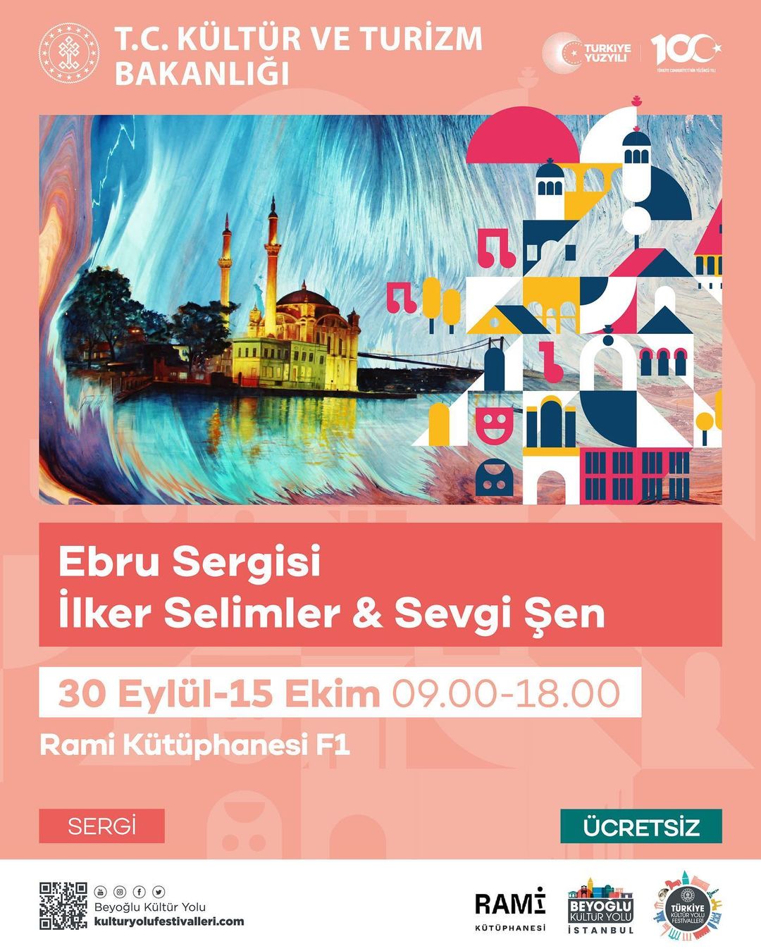 Beyoğlu Belediyesi - Ebru Sergisi